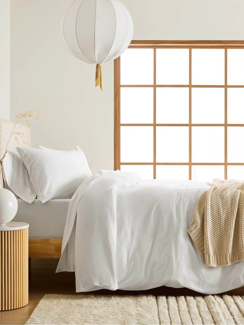 Quince Organic Cotton Jersey Duvet Cover